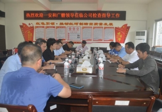 宁翠文到红河制糖公司调研