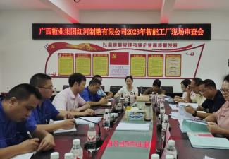 红河制糖有限公司进行智能工厂审核